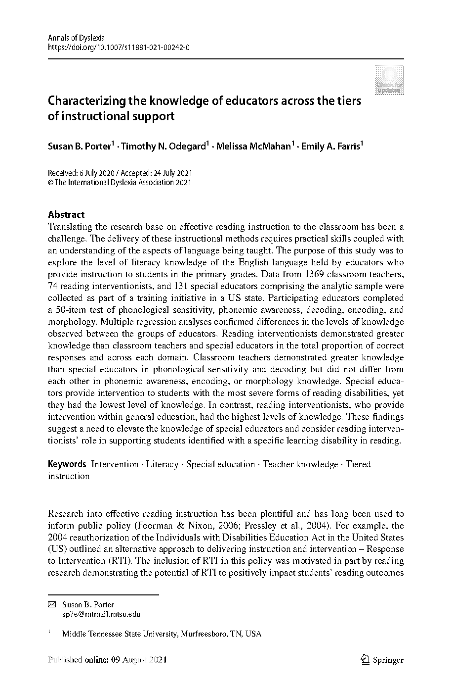 crevecoeur research question example