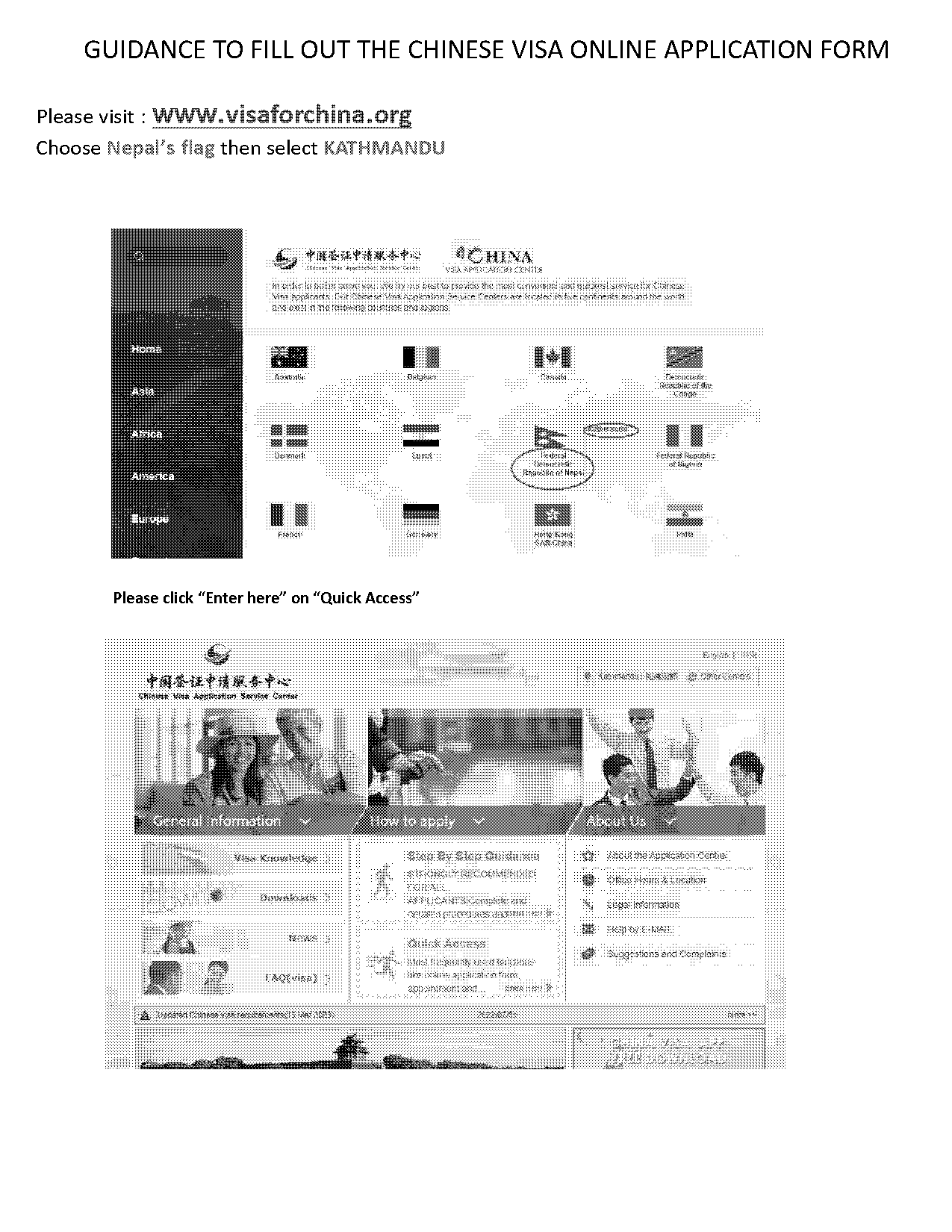 chinese visa application canada