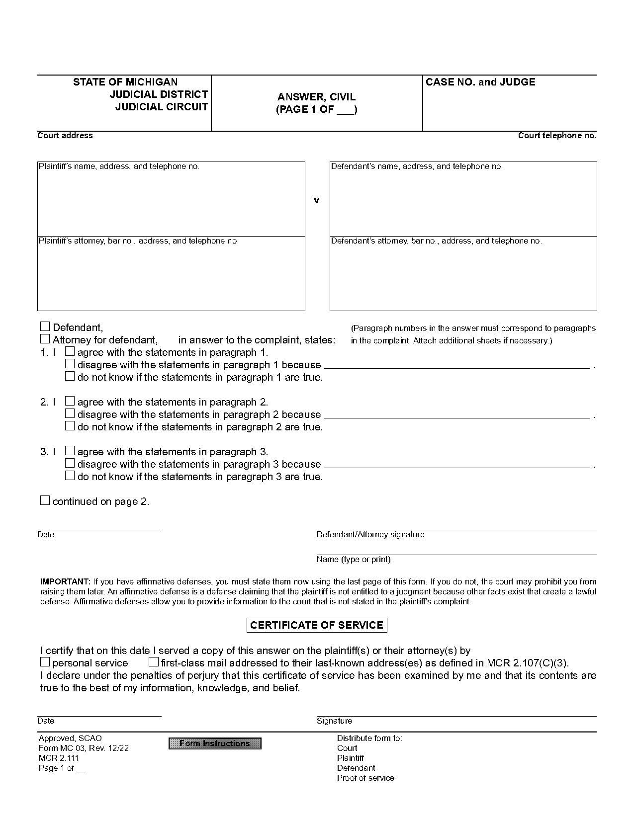 sample response letter to the court for a debt summons