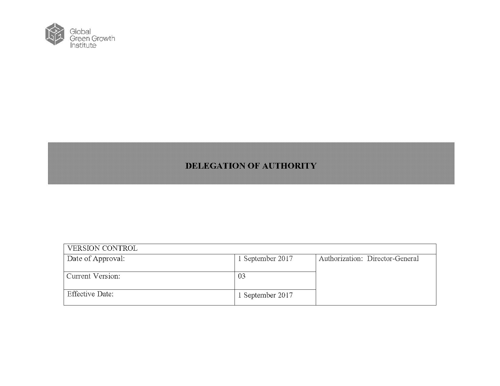 delegation of authority matrix template excel