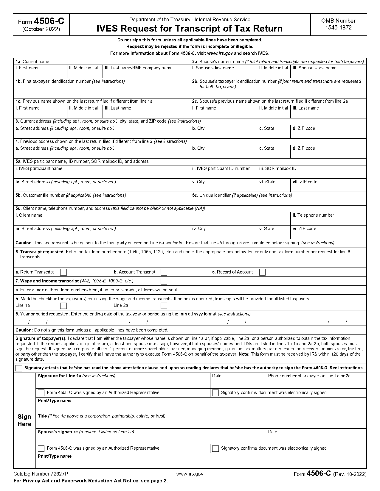 request for transcript letter sample