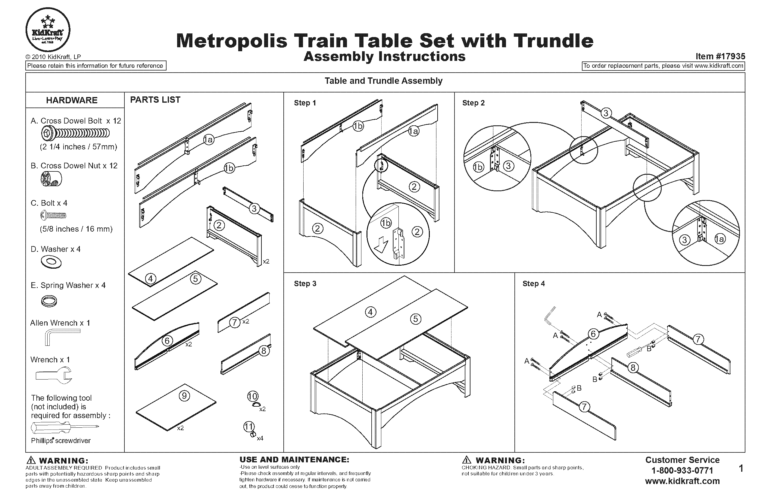 kidkraft waterfall mountain train table set