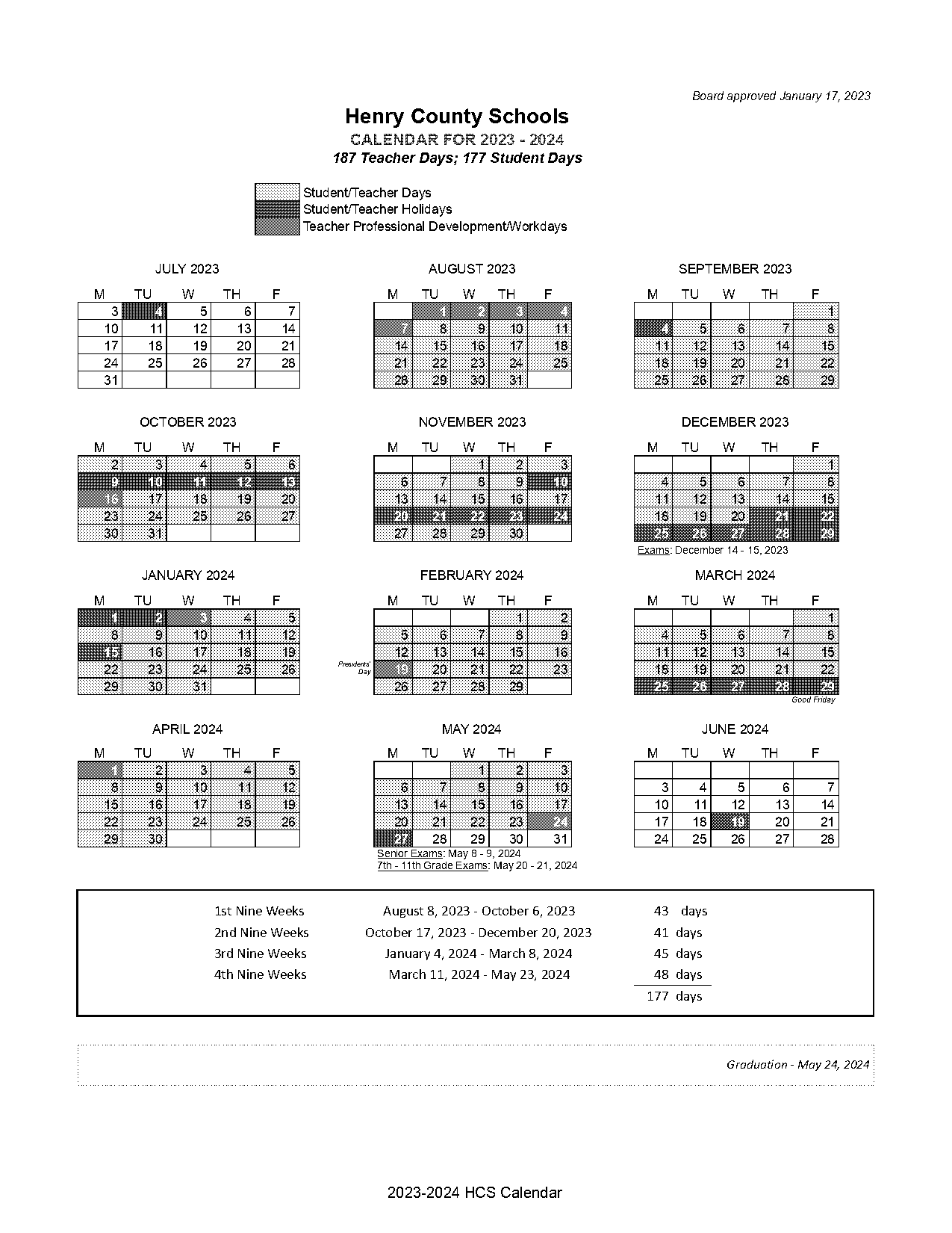 eagles landing middle school schedule