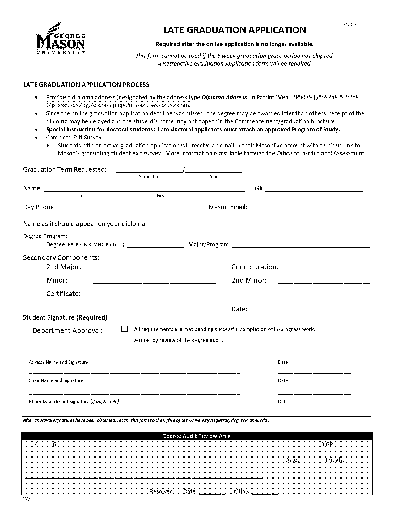 gmu online application graduate