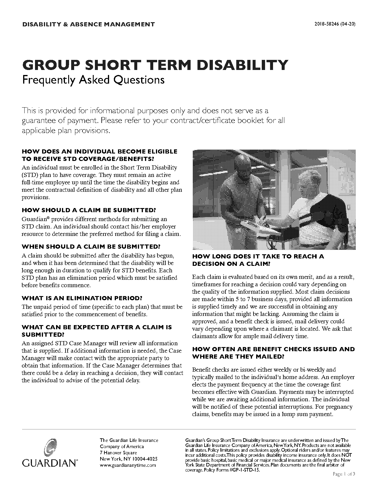 independent short term disability