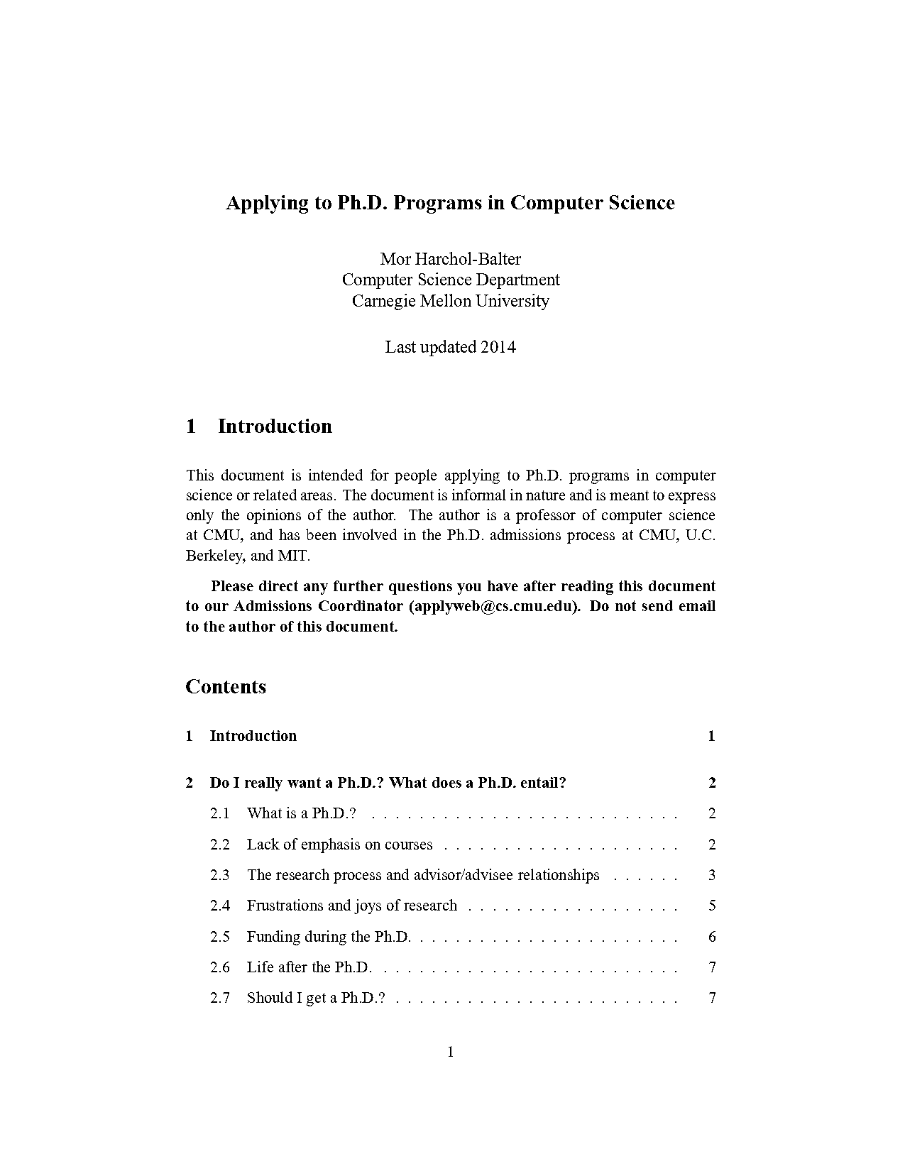 how to write research paper in computer science pdf