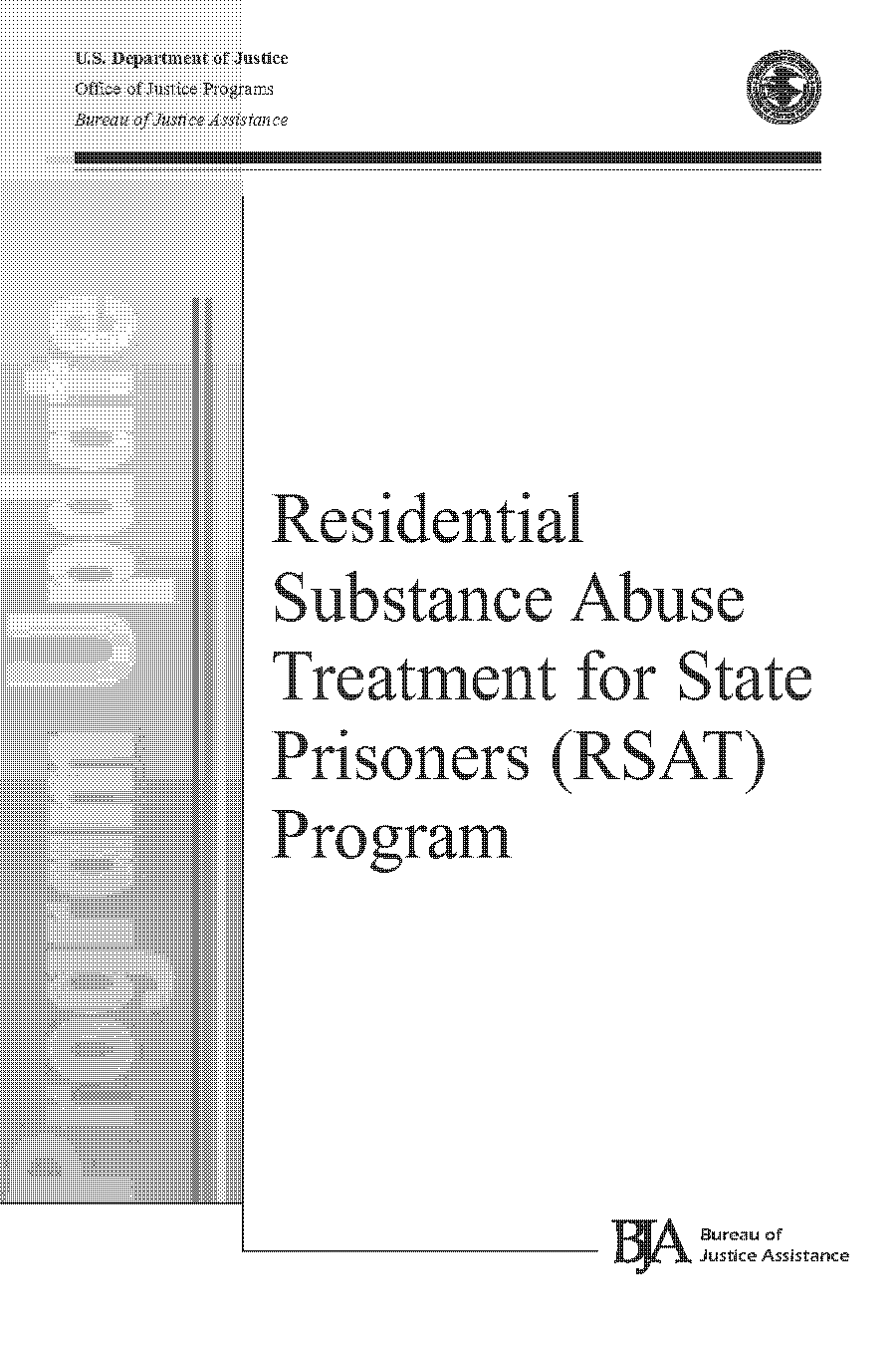 substance abuse programs that are offered in prisons