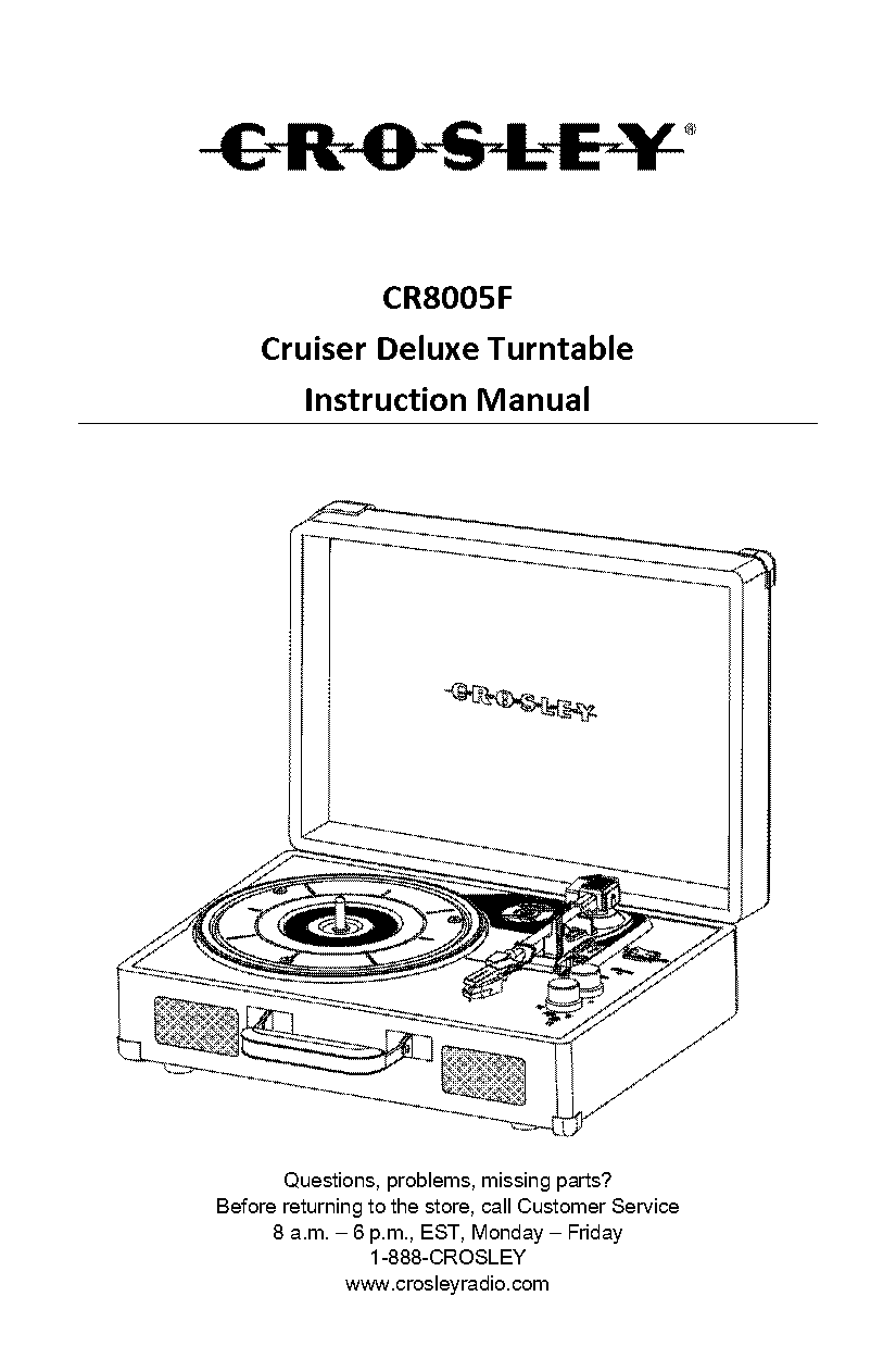 my crosley record player sounds slow