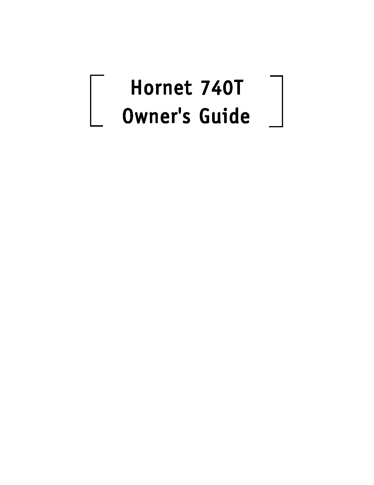 hornet car alarms manual