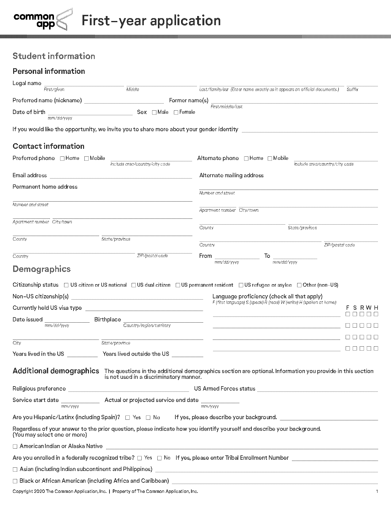 what to write in first language in ielts form