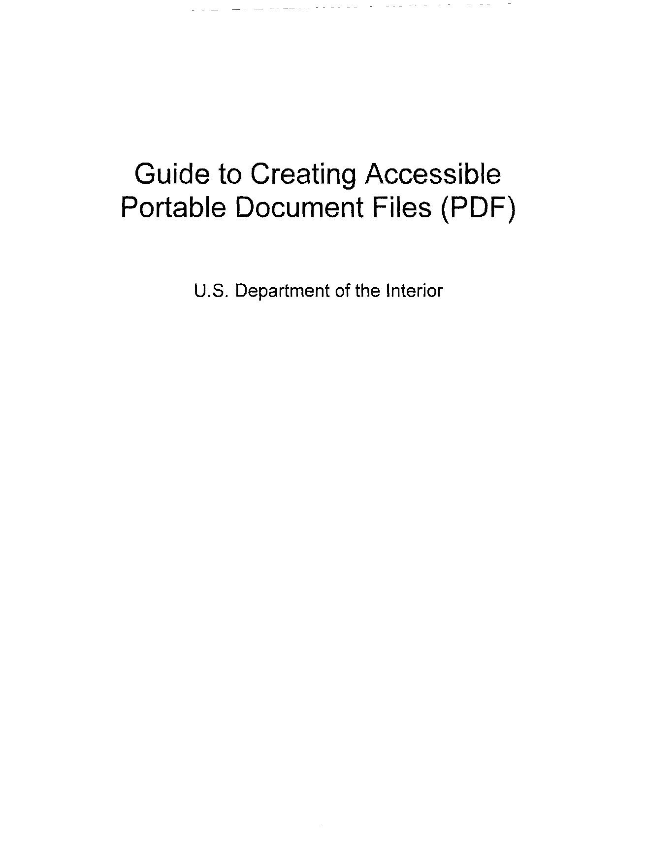 scanned documents have blank lines