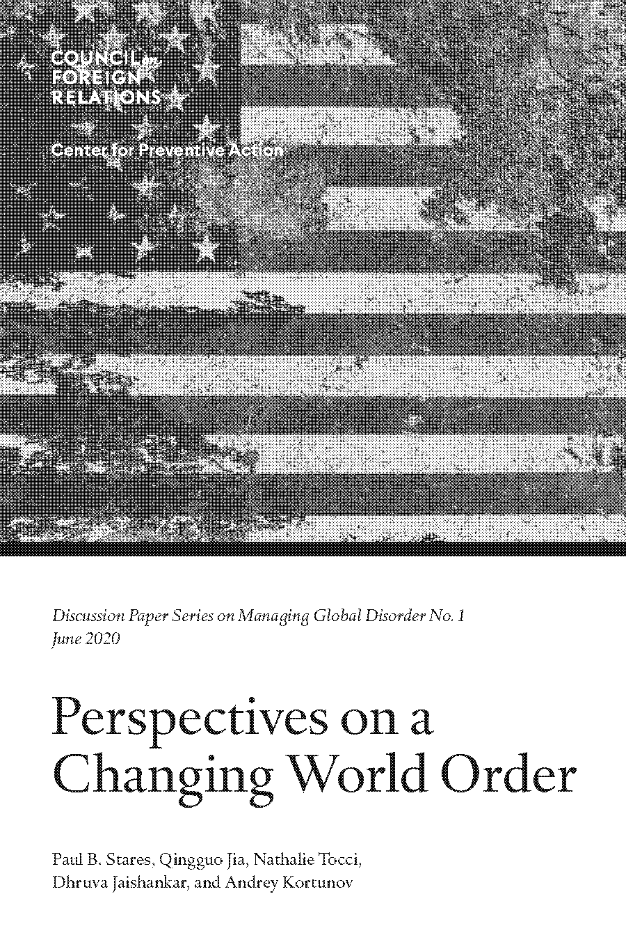 changing the world order pdf