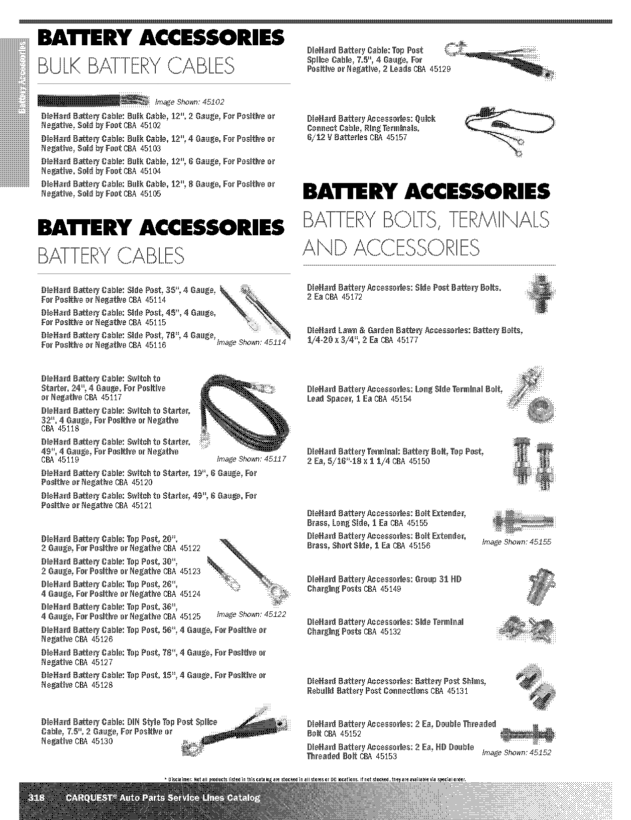 top post battery terminal replacement