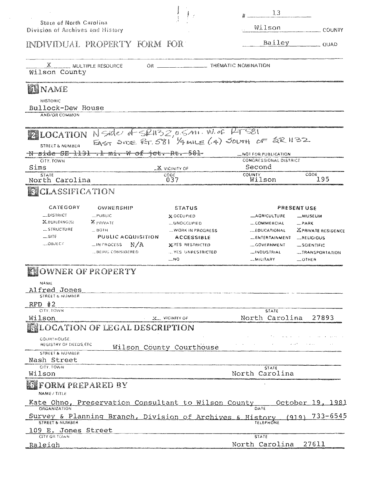 wilson county nc property tax