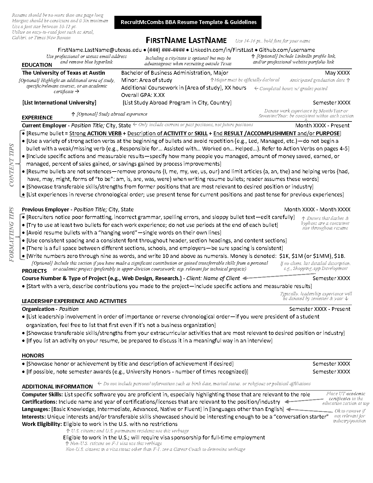 college student resume template reddit