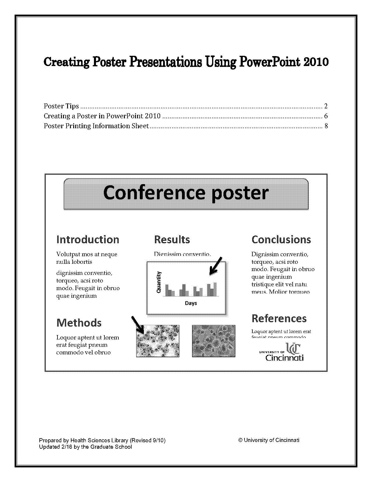 university poster presentation template