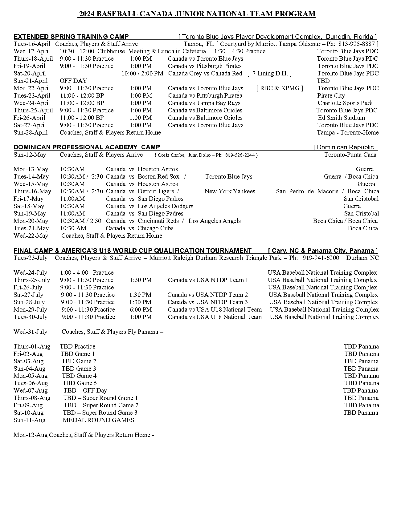 blue jays game schedule toronto