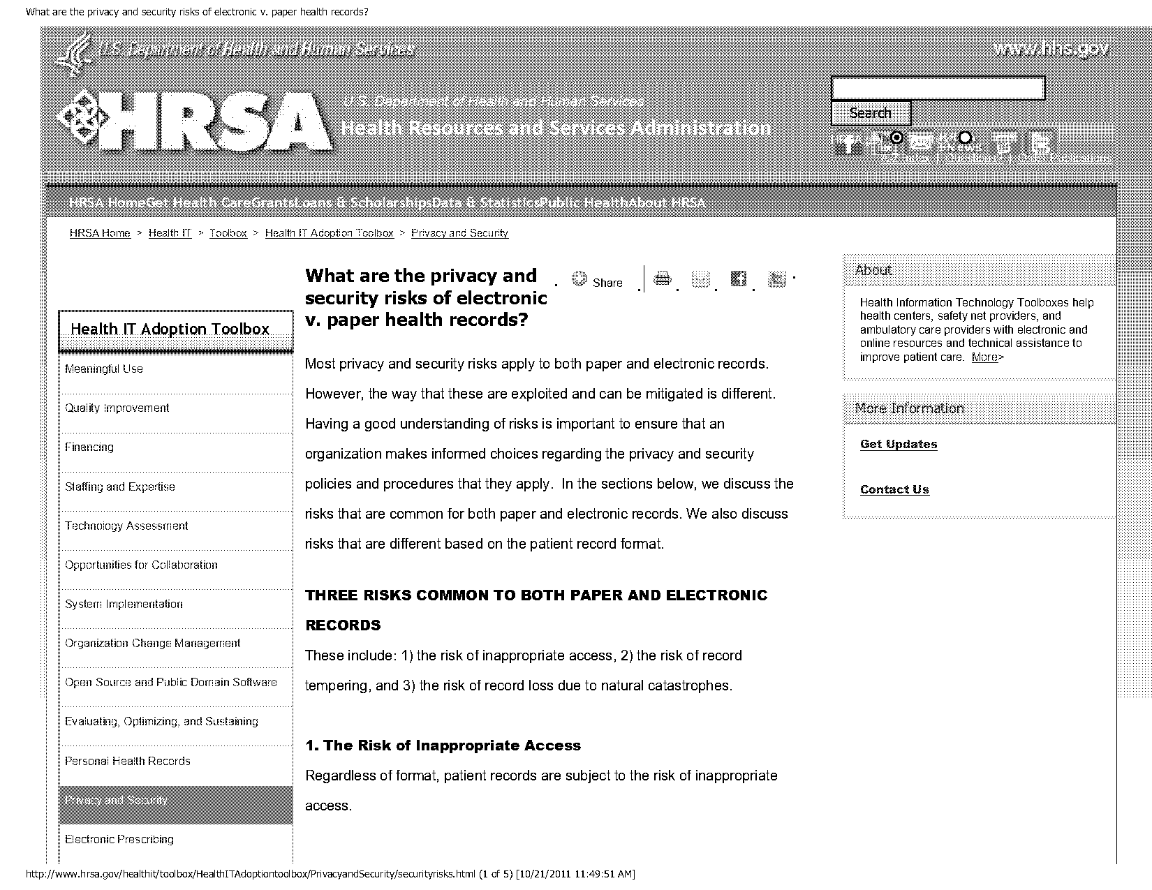 paper record vs ehr